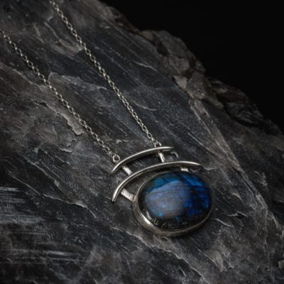 ble eye pendant